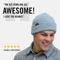 Classic Cuffed Beanie - Alaska Twilight
