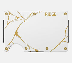 Ridge Wallet - Kintsugi - White