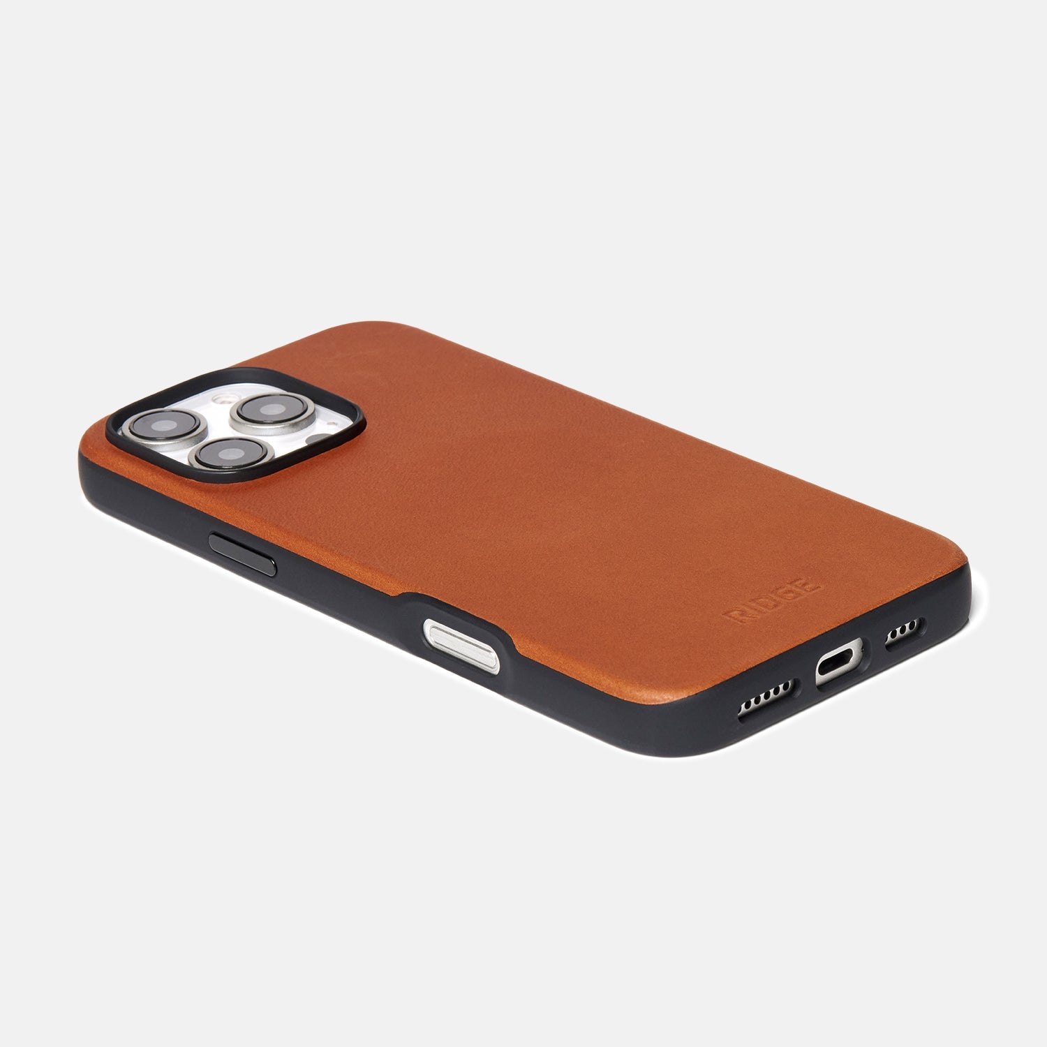 Everyday Phone Case - iPhone 16 Pro Max - Tobacco Brown Leather