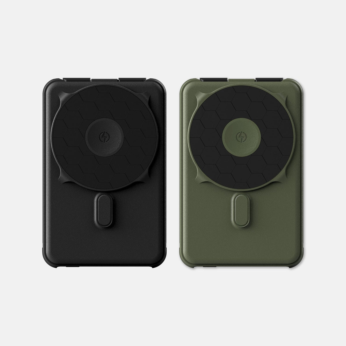 Magnetic Power Bank Bundle (2-Pack) - Matte Black / Matte Olive