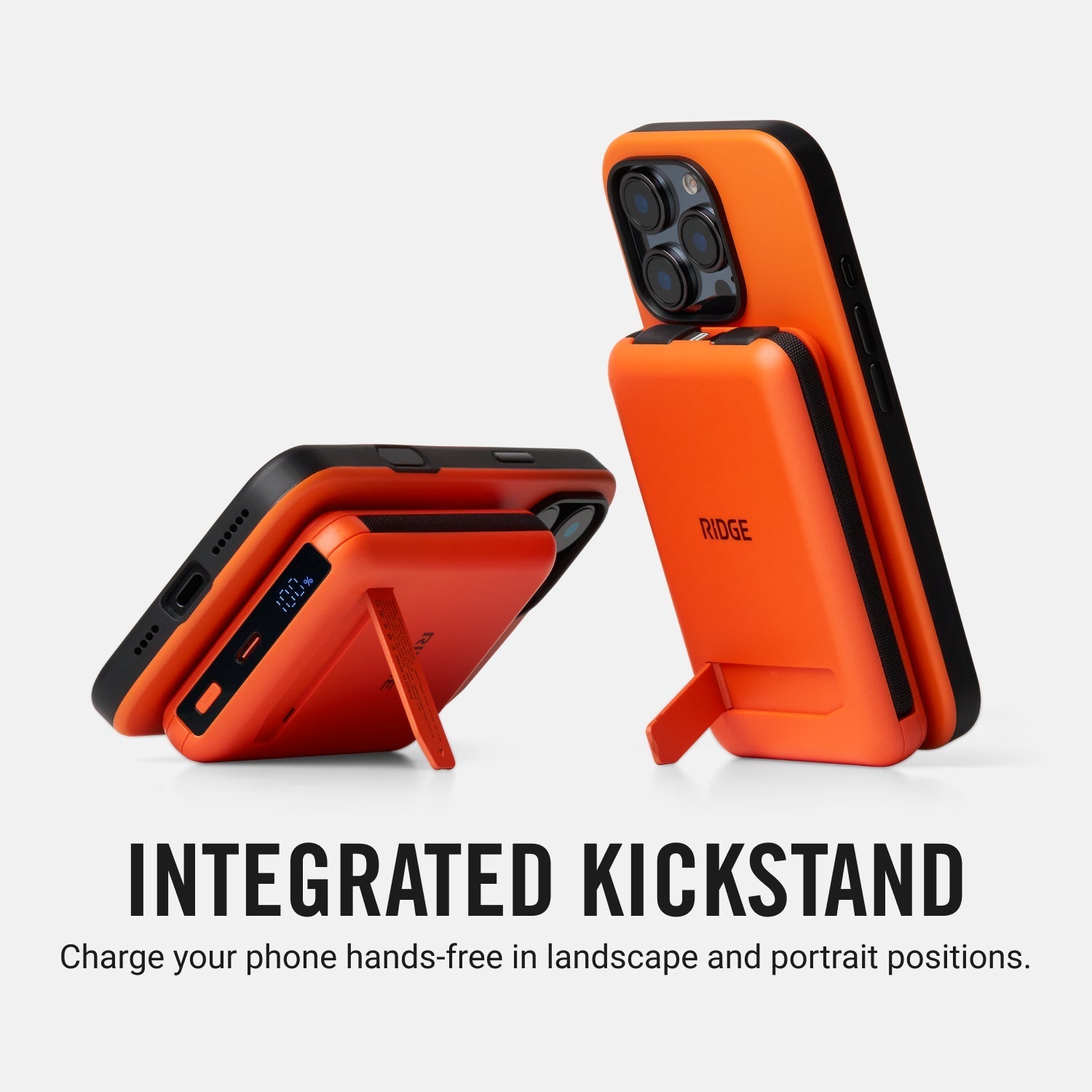 Magnetic Power Bank - Basecamp Orange