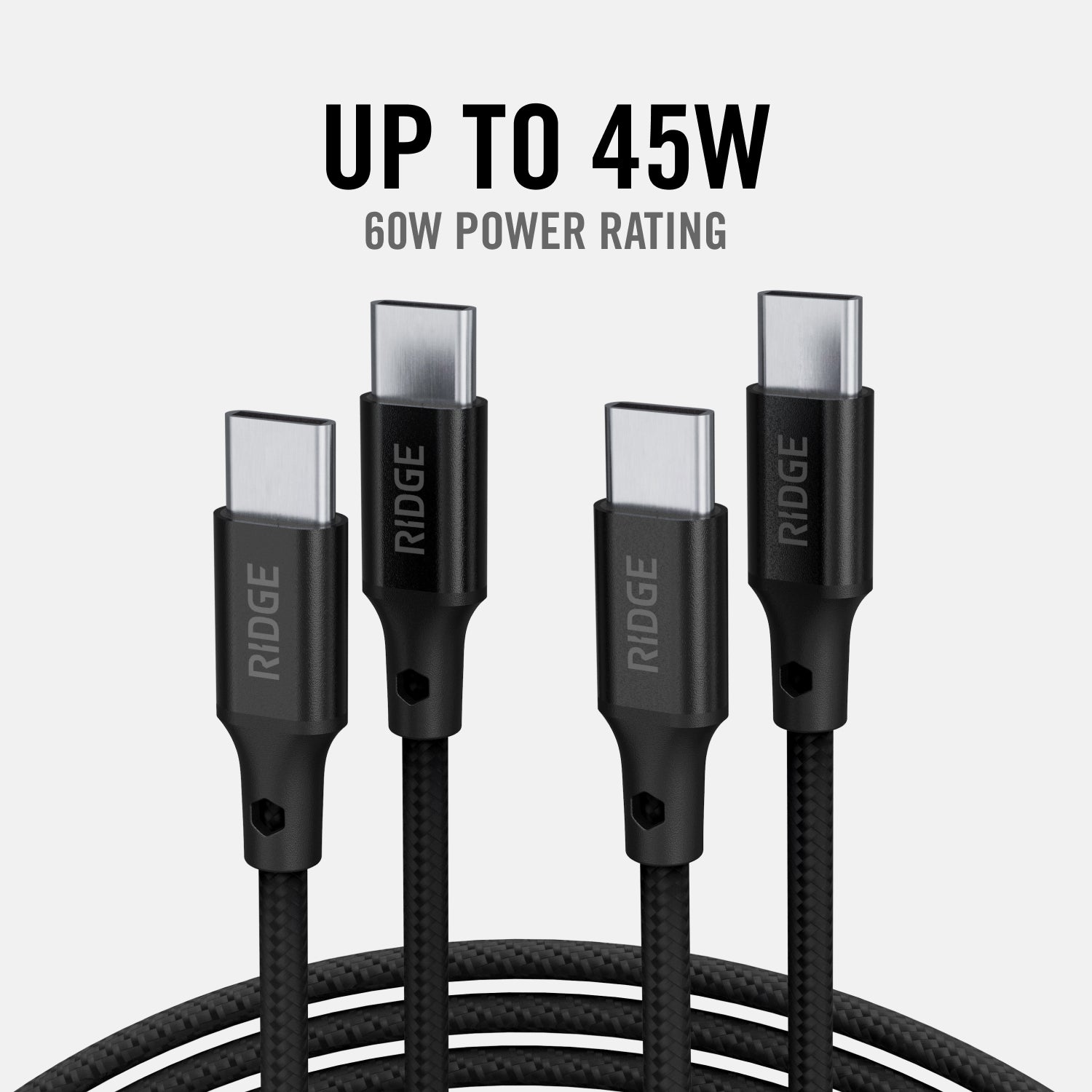 45W Power Adapter Kit - Matte Black