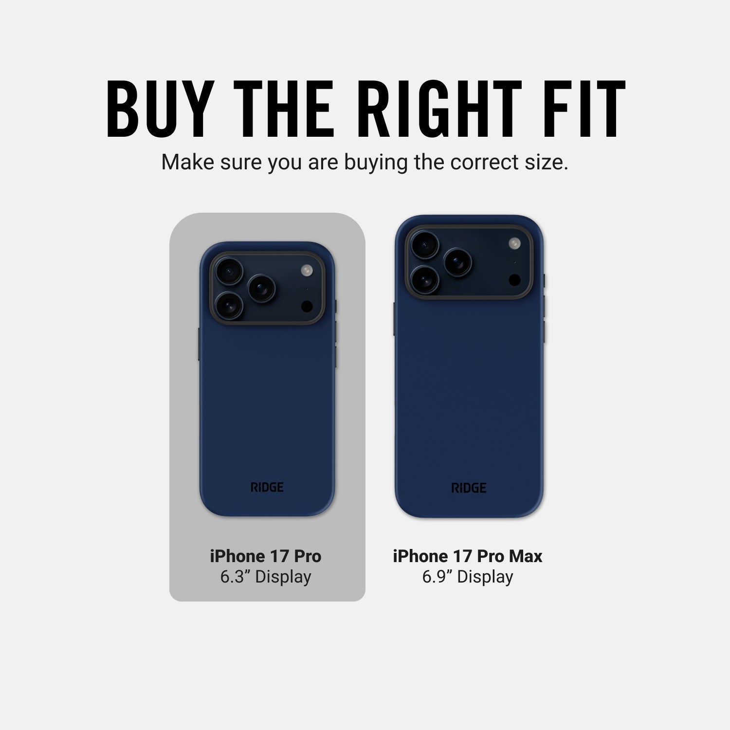 Everyday Phone Case - iPhone 17 Pro - Dark Harbor